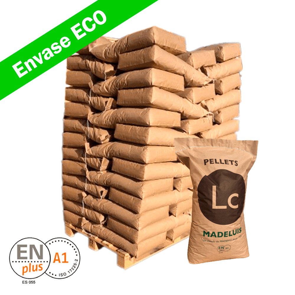 MadeLuis – envase pellet ECO – 65 sacos